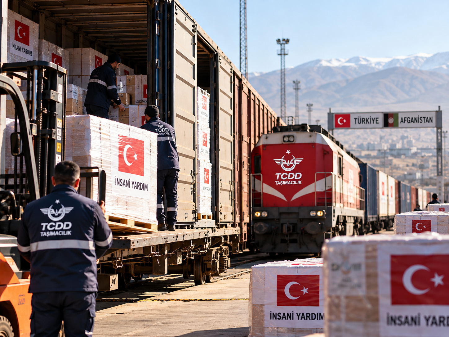 Afganistan'a gönderilecek insani yardımlar için yeni karar