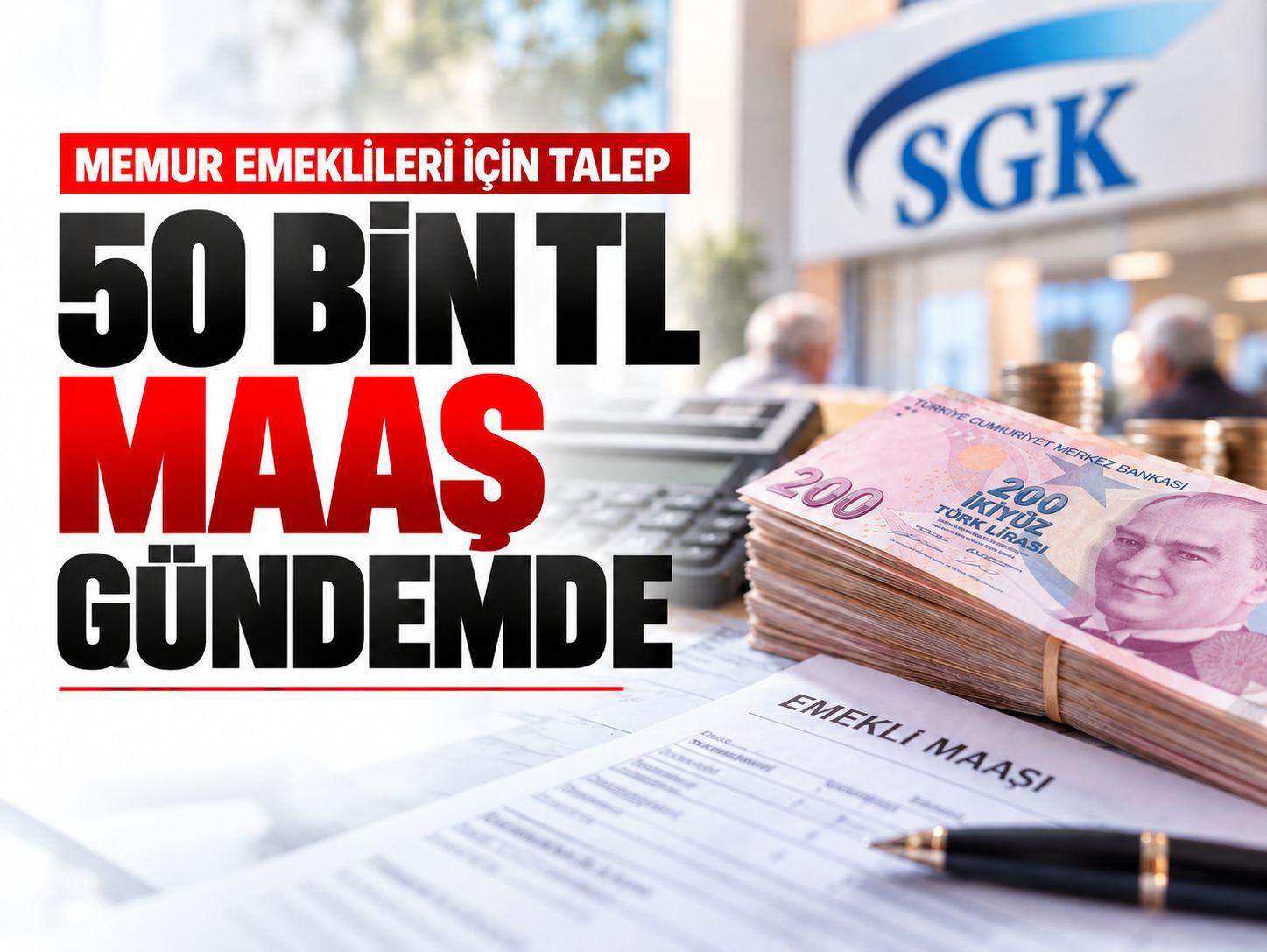 Memur emeklilerine 50 bin TL maaş talebi: Seyyanen zam gündemde