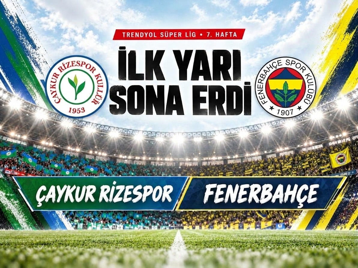 Fenerbahçe devreye 1-0 önde girdi
