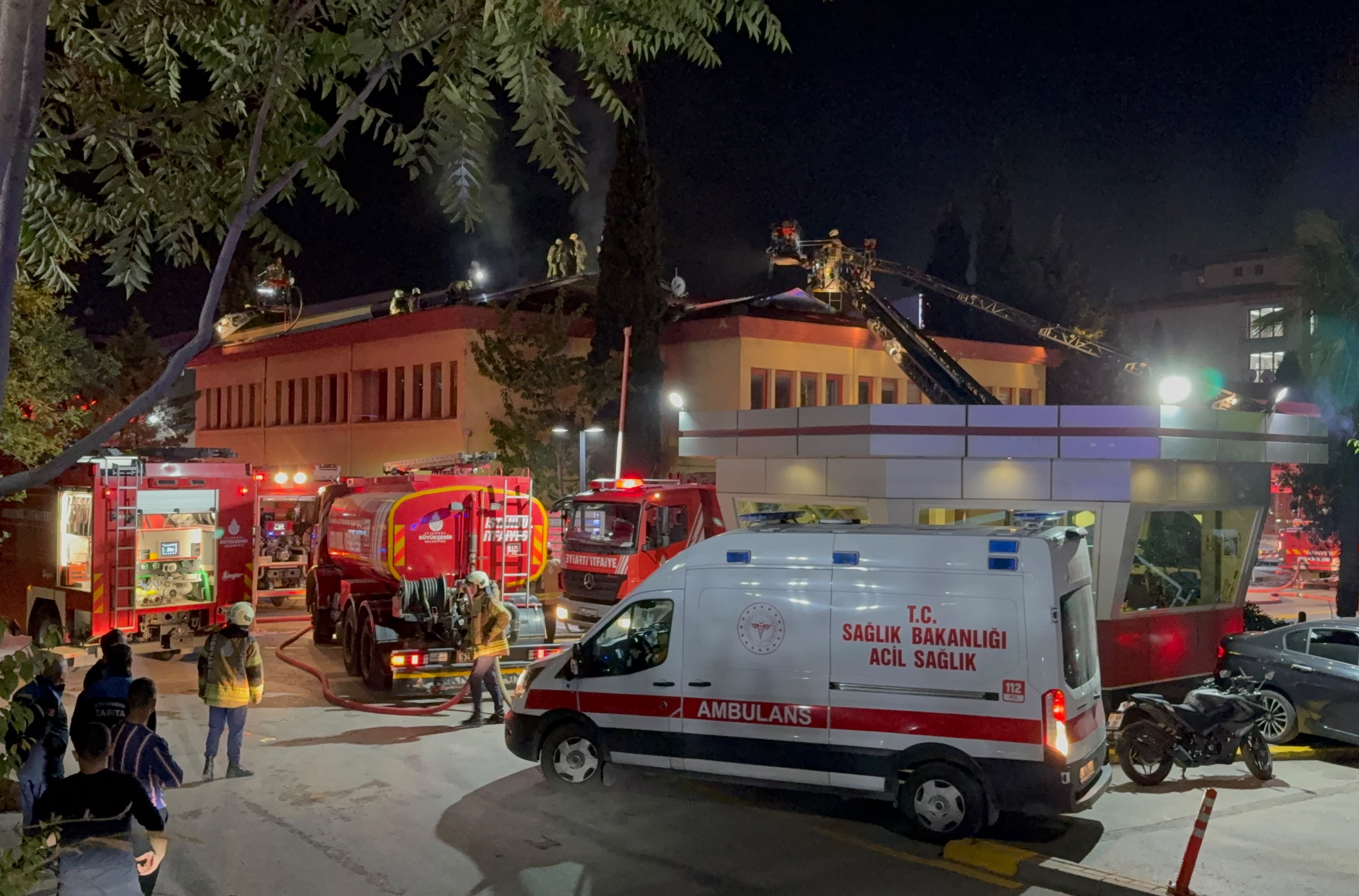 İstanbul'daki hastane yangınında son durum!