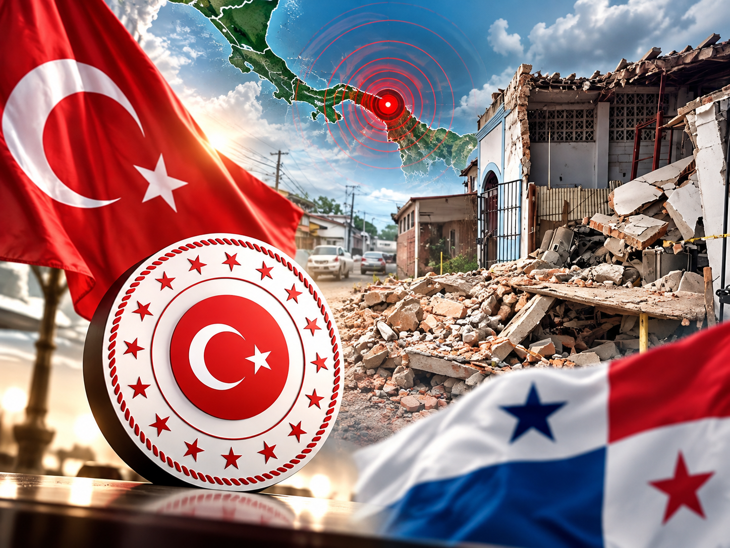 Türkiye'den depremle sarsılan Panama'ya dayanışma mesajı