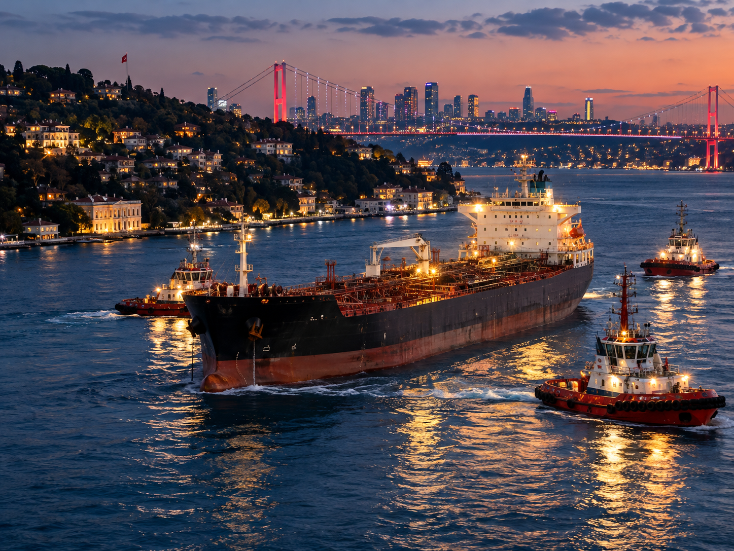 İstanbul Boğazı'nda tanker arızası: Gemi trafiği durduruldu