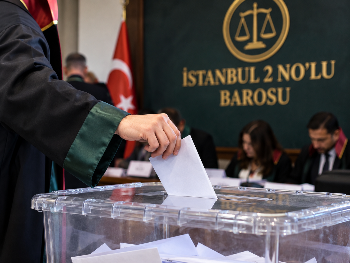İstanbul 2 No’lu Barosu'nda seçim 6 oy farkla sonuçlandı