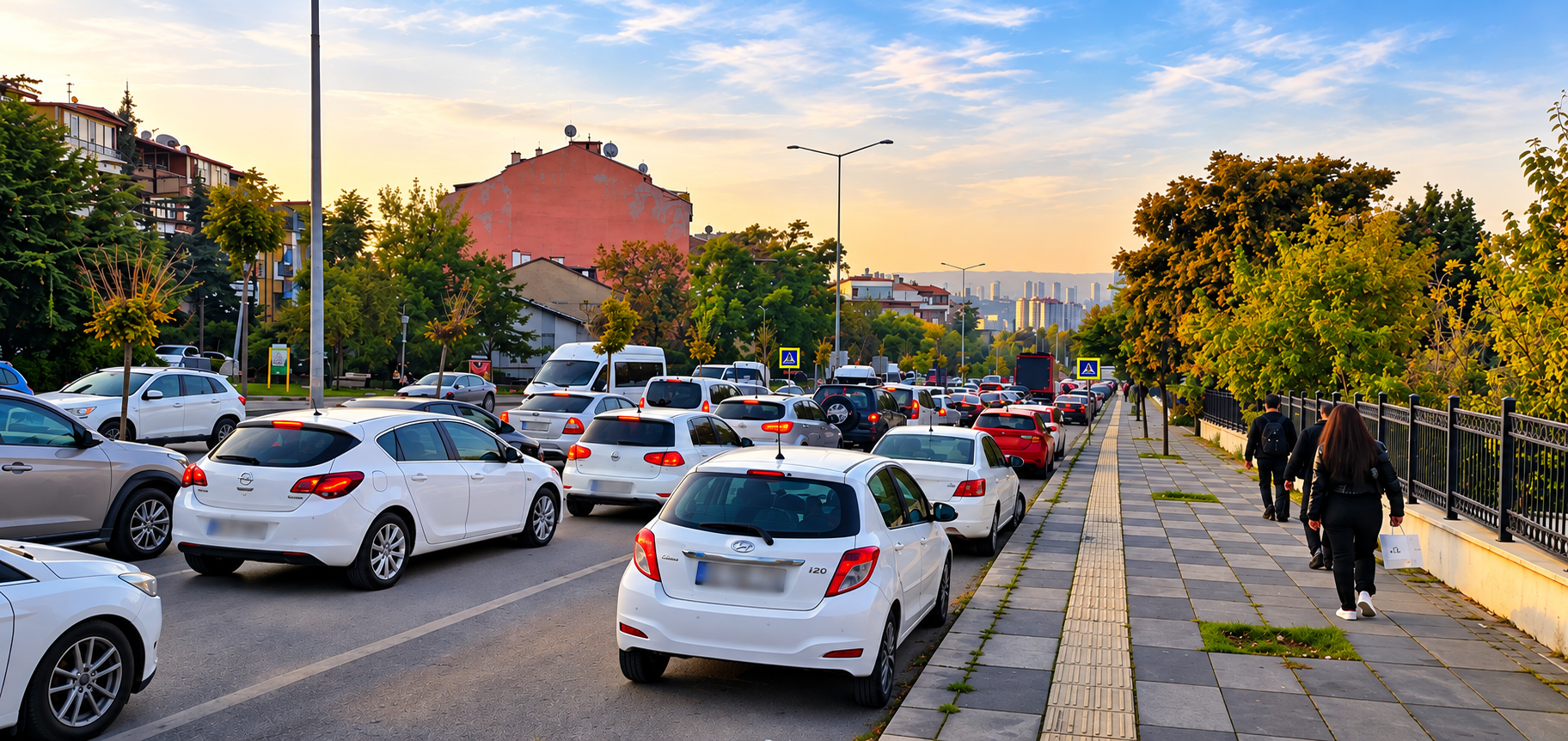 Yenimahalle’de trafik akışı yavaşladı! Yoğunluk bu noktalarda arttı