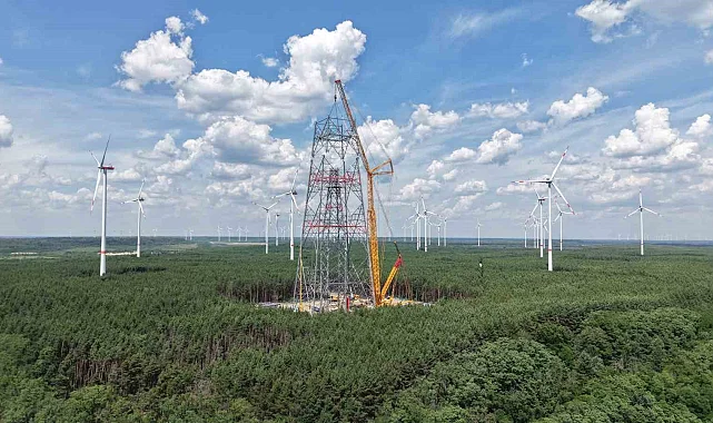 Dünyanın en yüksek rüzgar türbini 3,8 MW güçle geliyor