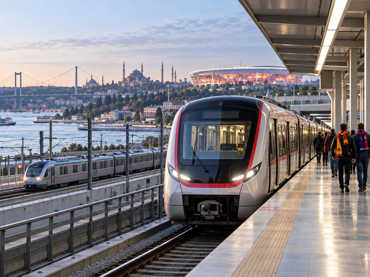 Galatasaray-Barcelona maçına gidecekler dikkat: Metro ve Marmaray’da sefer düzenlemesi