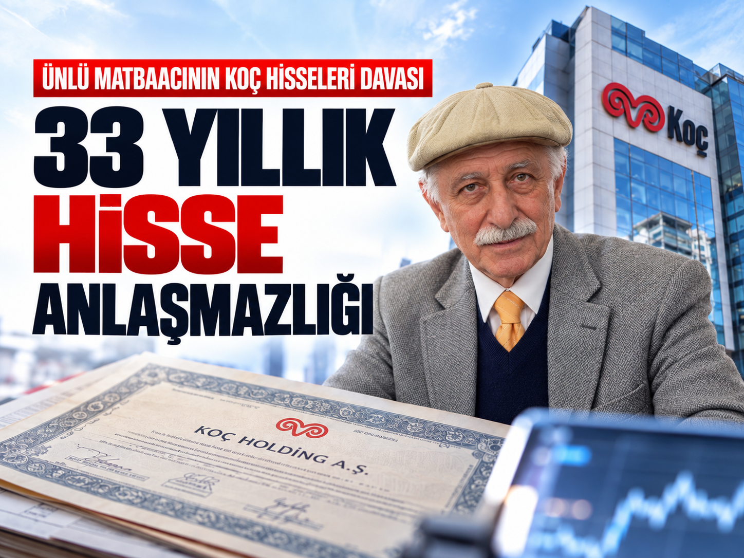 33 yıllık hisse bilmecesi! 1,4 milyar liralık dava sürüyor