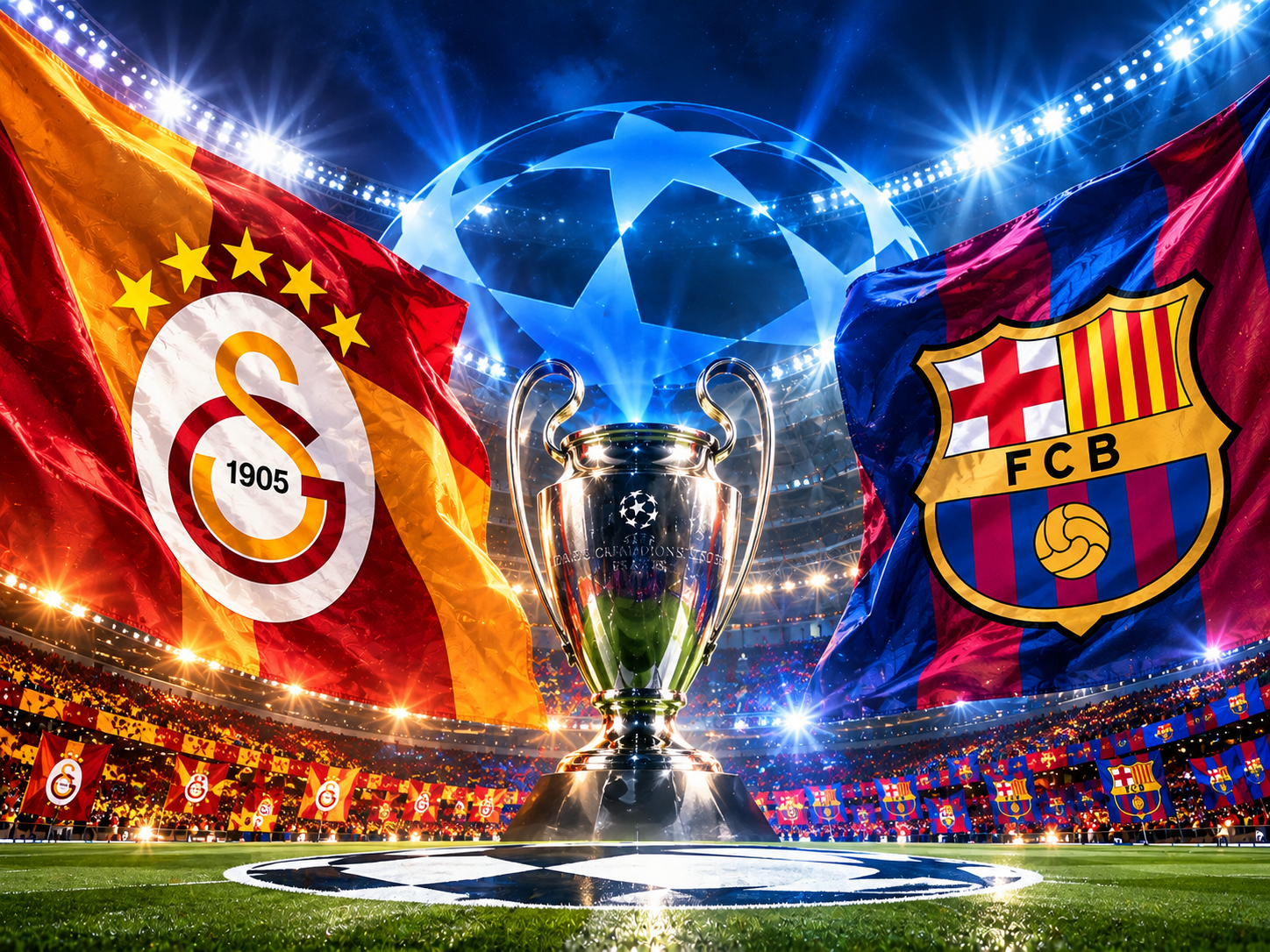 Galatasaray - Barcelona maçı bugün saat kaçta?