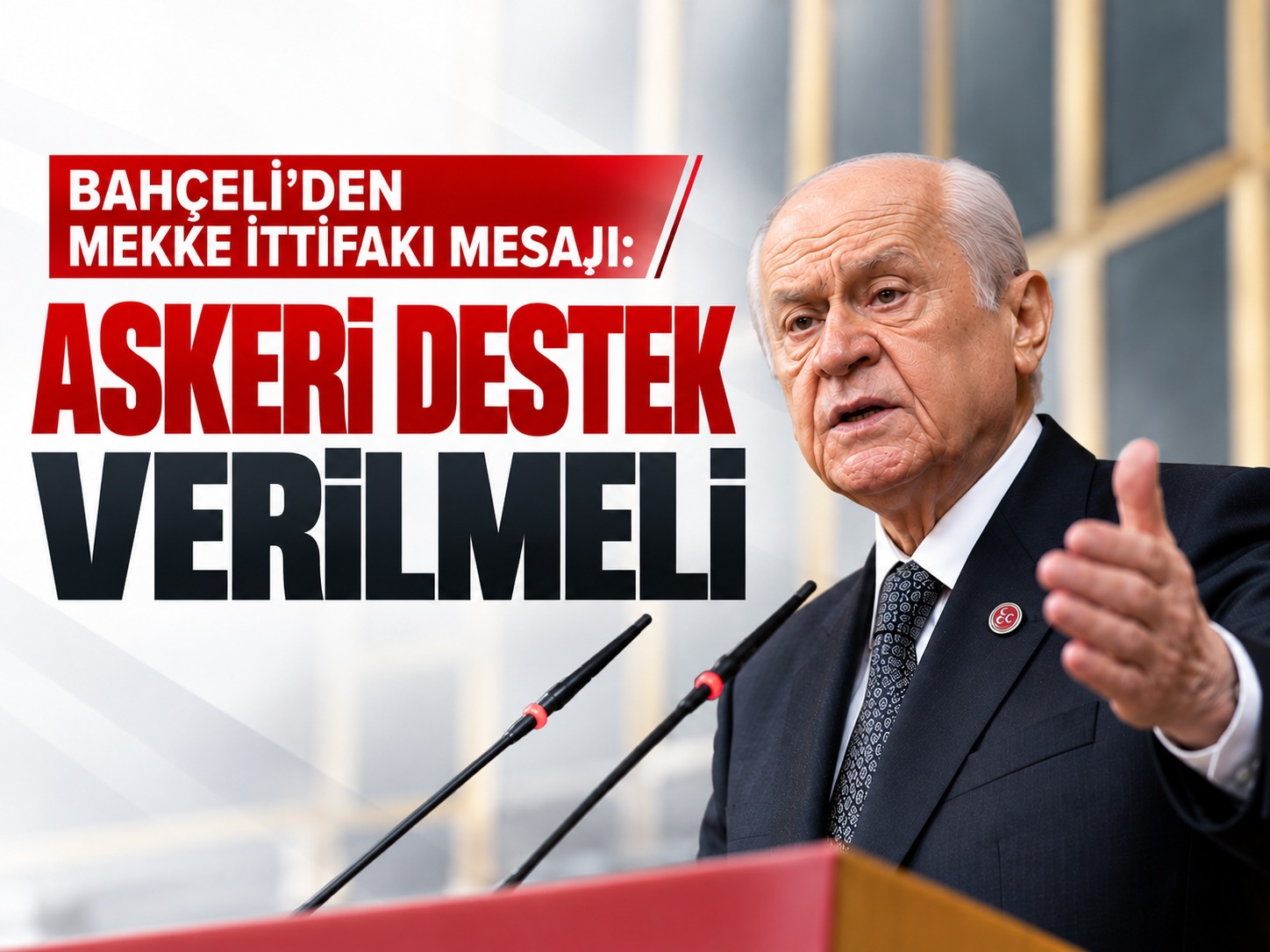 Bahçeli: Terörsüz Türkiye adımları nihayete erdirilecektir