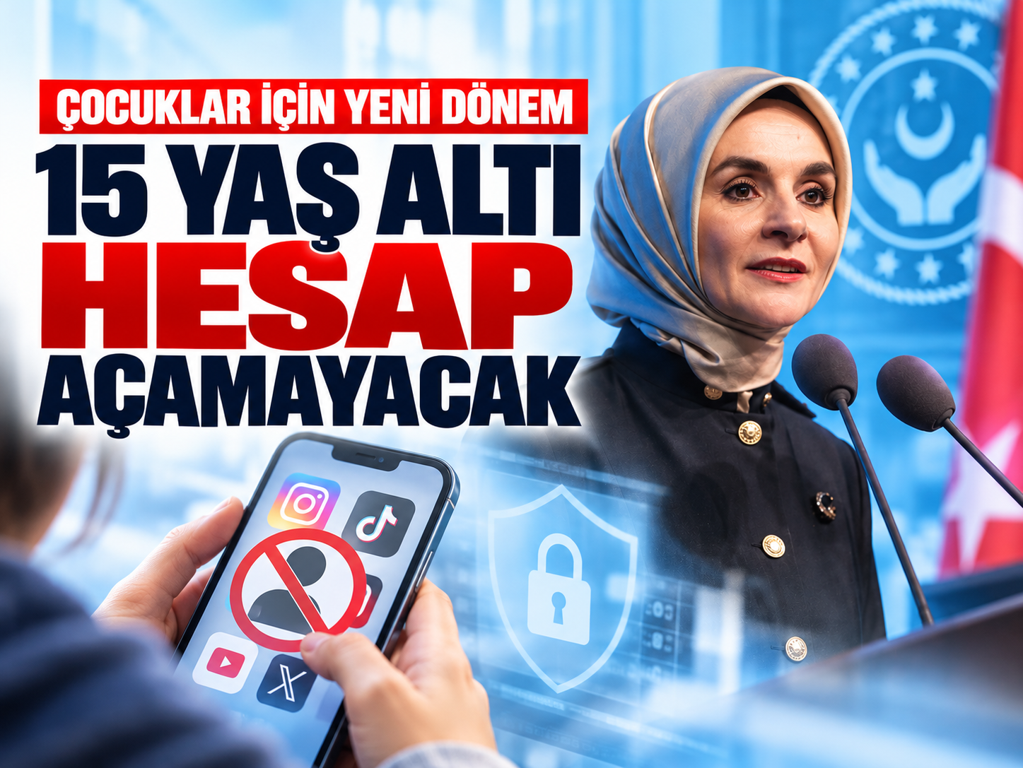 15 yaş altına sosyal medya sınırı! Göktaş yeni sistemi anlattı