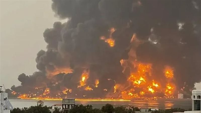 Yemen'in başkentinde patlama sesleri! Petrol tesisi hedef alındı