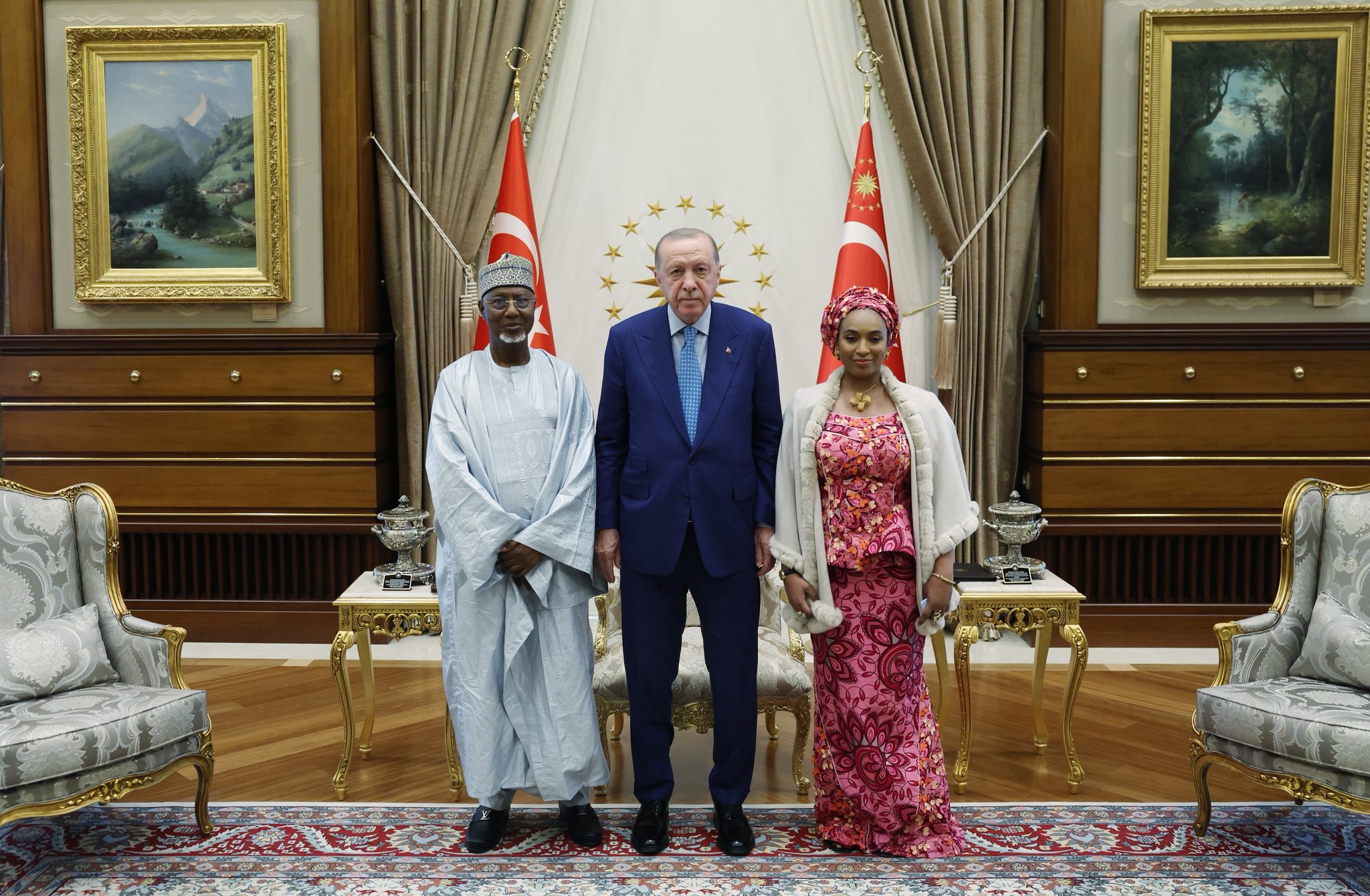 Cumhurbaşkanı Erdoğan, Nijerya Büyükelçisi Dakingari’yi kabul etti