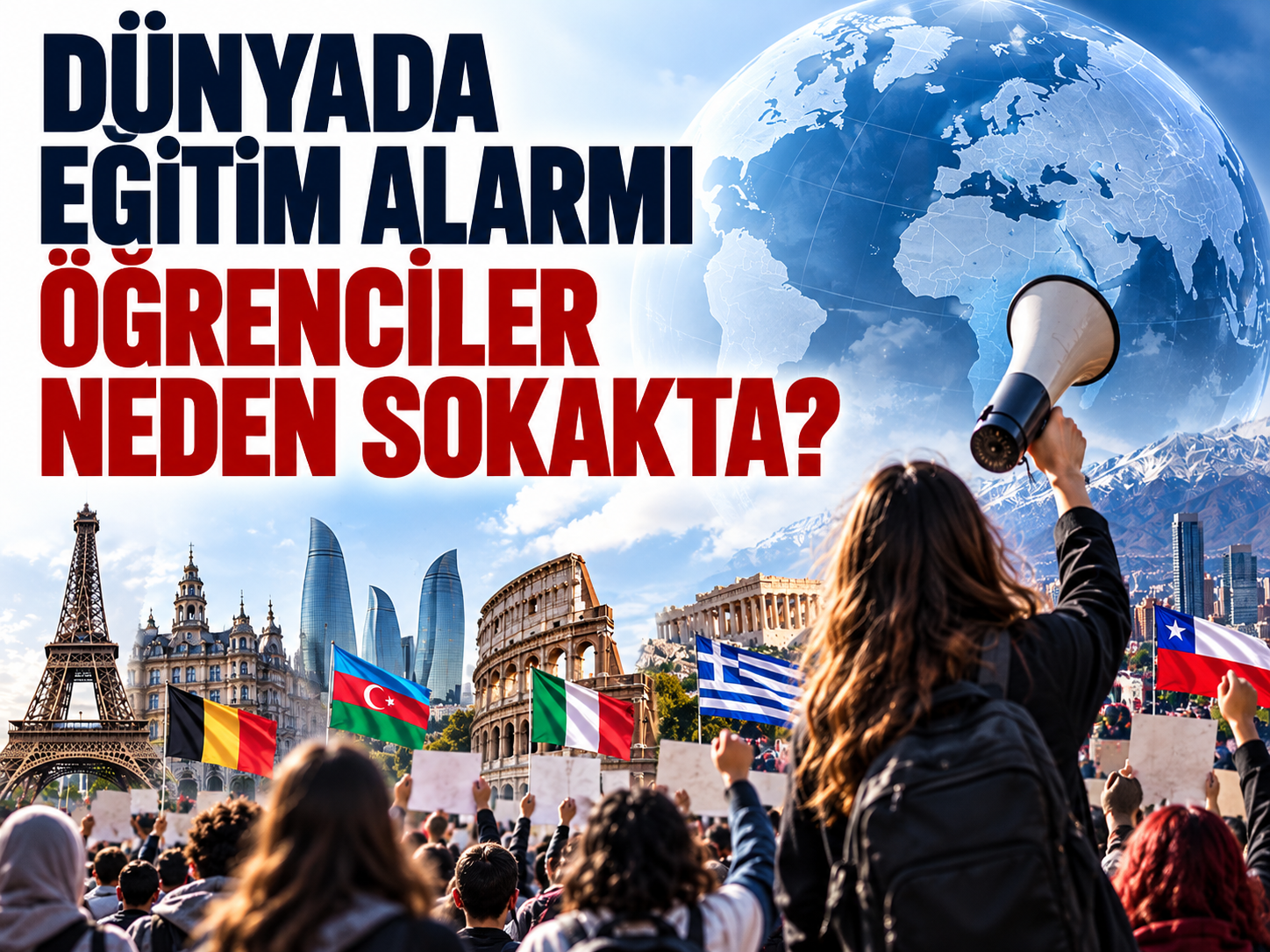 Dünyada eğitim alarmı: Öğrenciler neden sokakta?