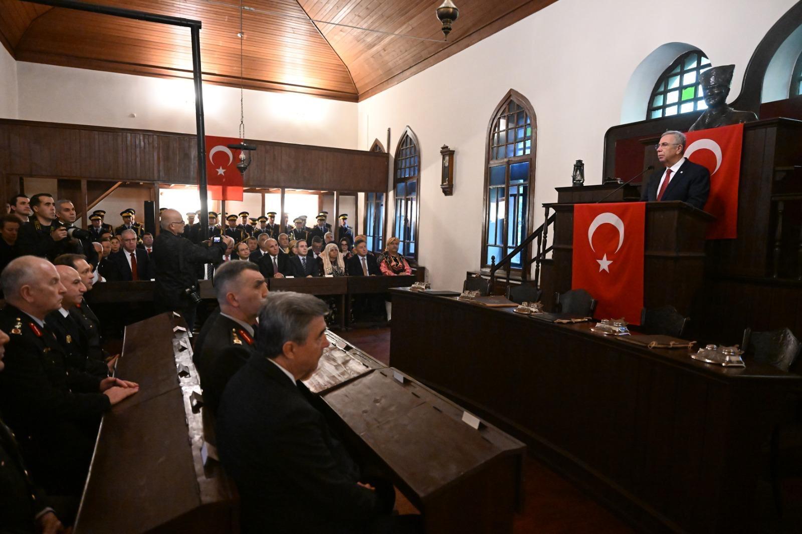 Mansur Yavaş’tan Ankara’nın 103. yılı mesajı