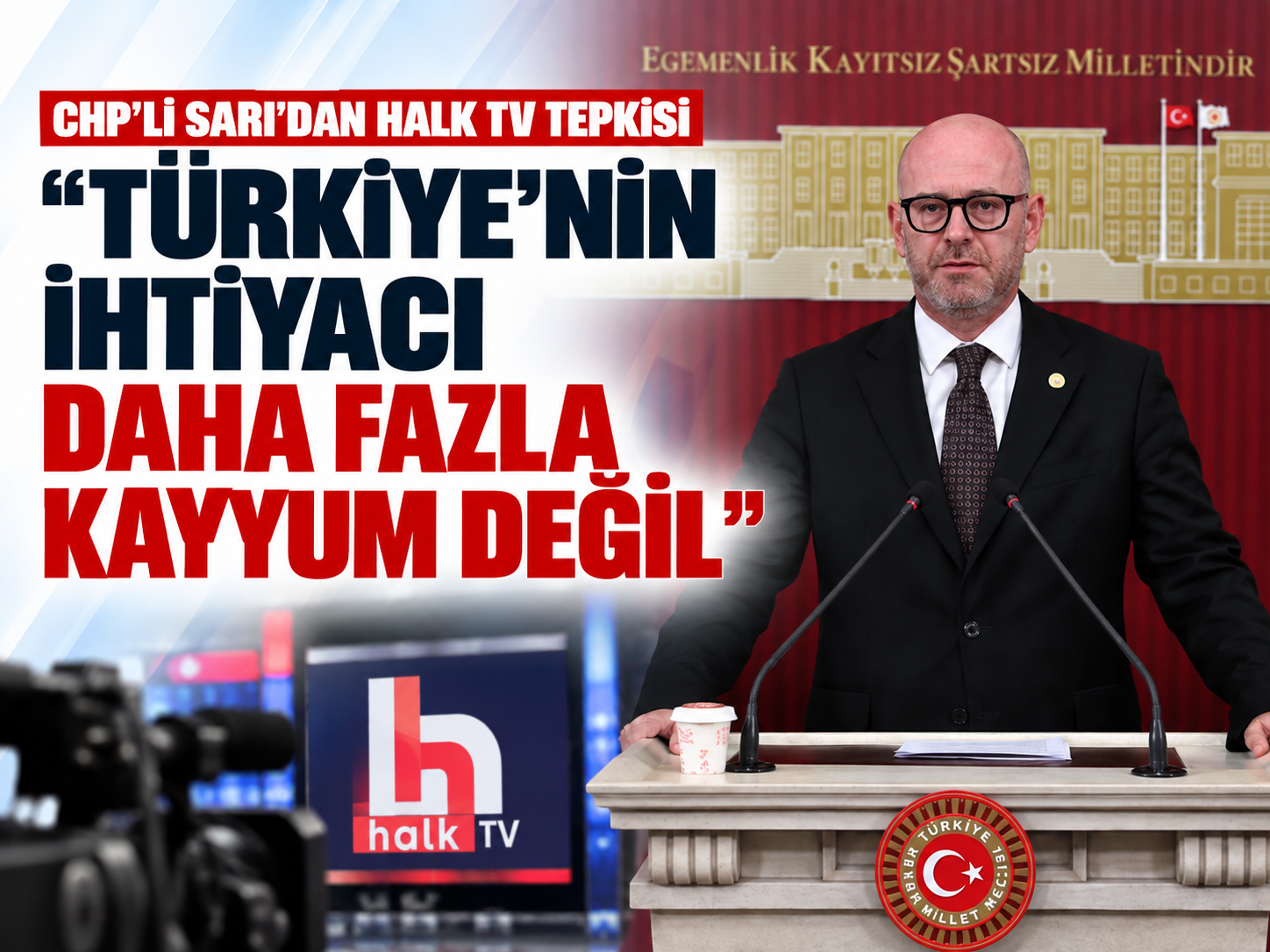 Halk TV tartışmasında CHP'den sert tepki: Yayını durduramazsınız