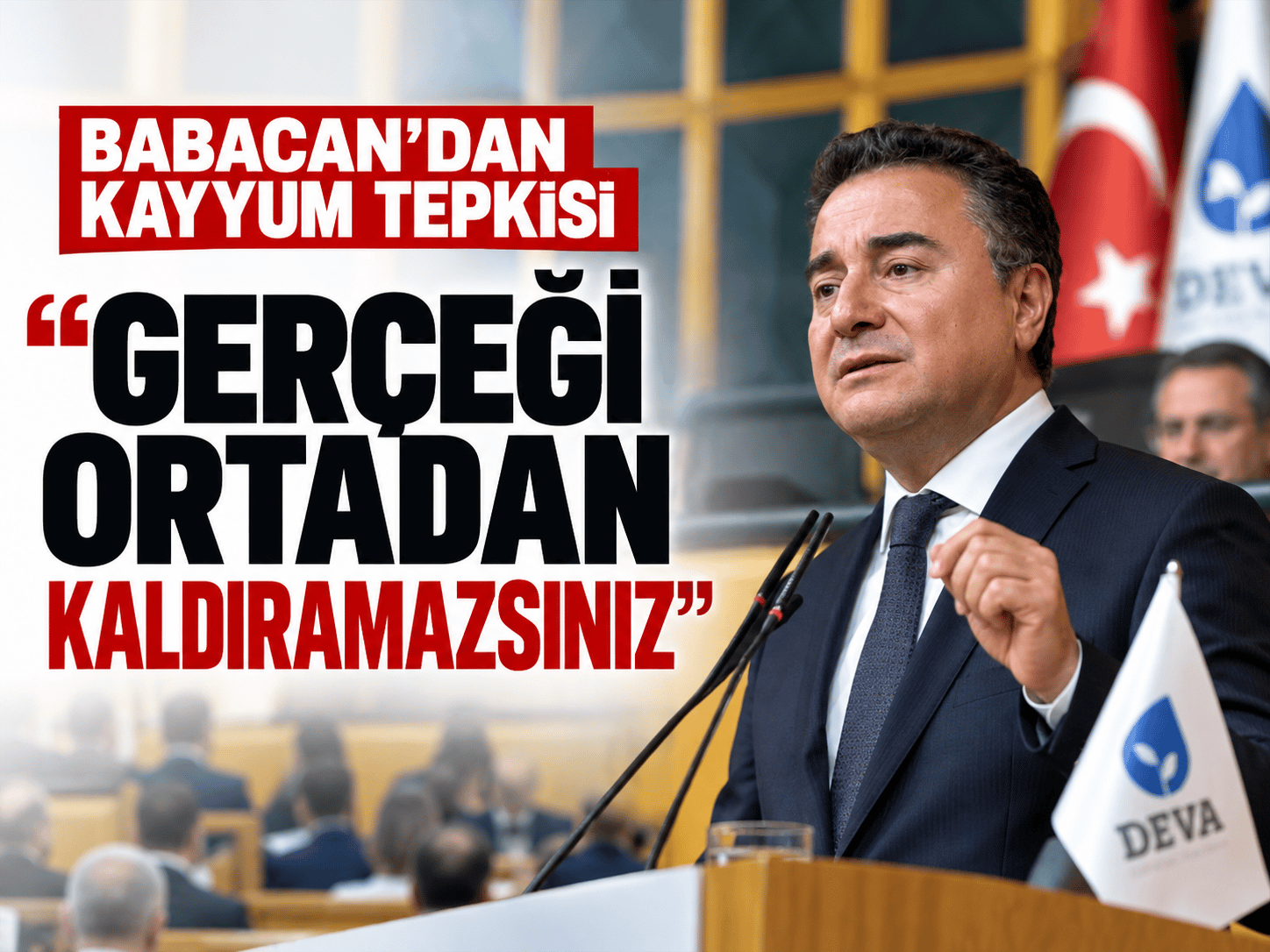 Ali Babacan: Gazeteciler susturarak gerçeği ortadan kaldıramazsınız