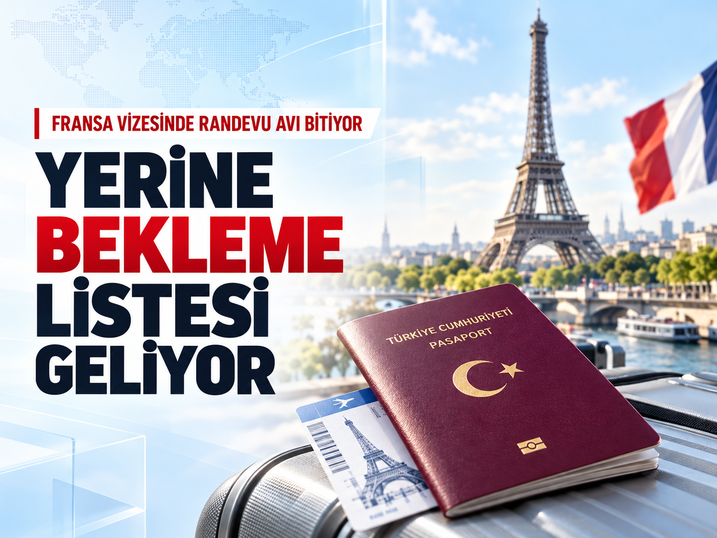 Fransa vizesinde bildiğiniz sistem bitiyor! 15 Ekim'de her şey değişecek