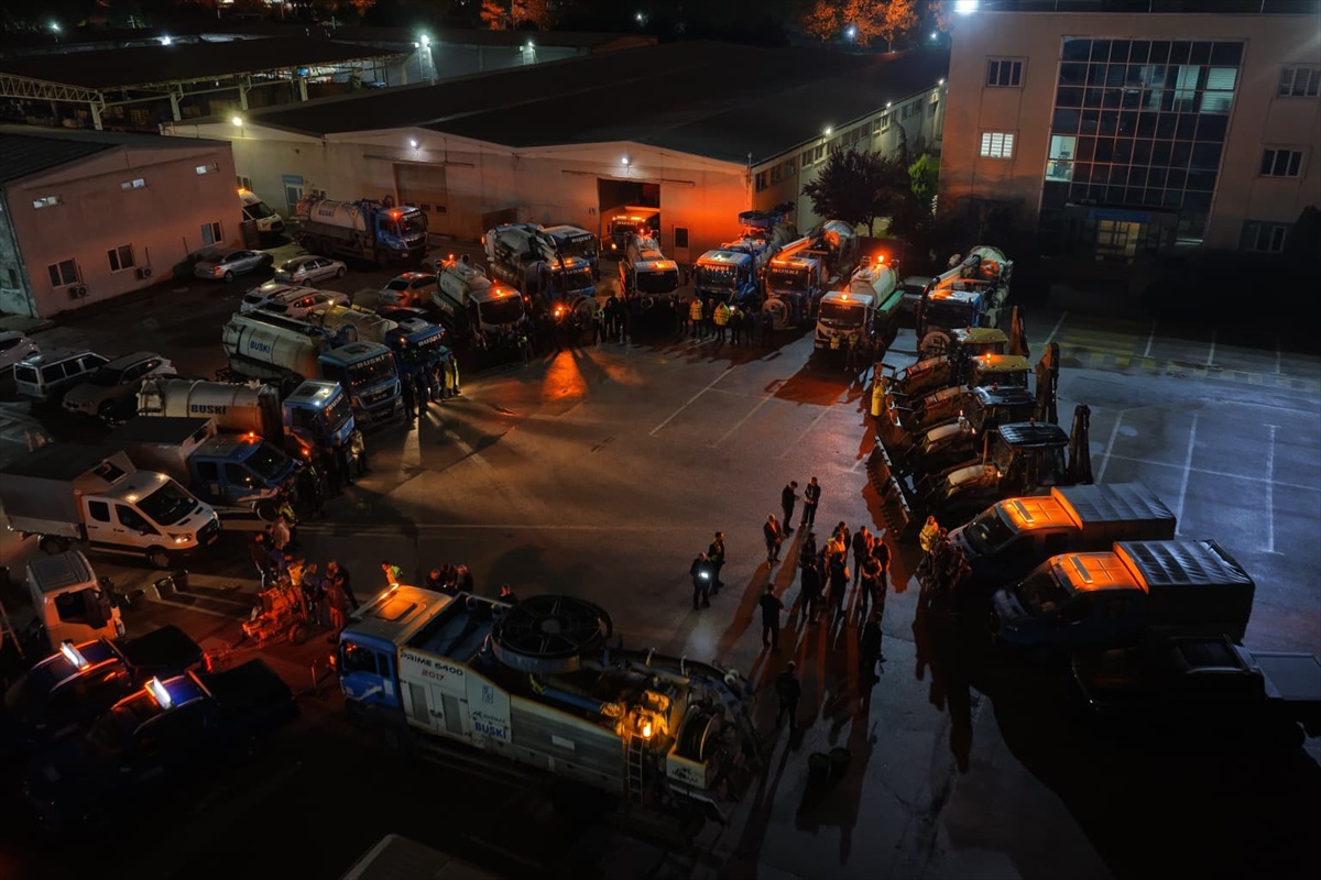 Bursa'da fırtına alarmı! 1134 personel görevlendirildi