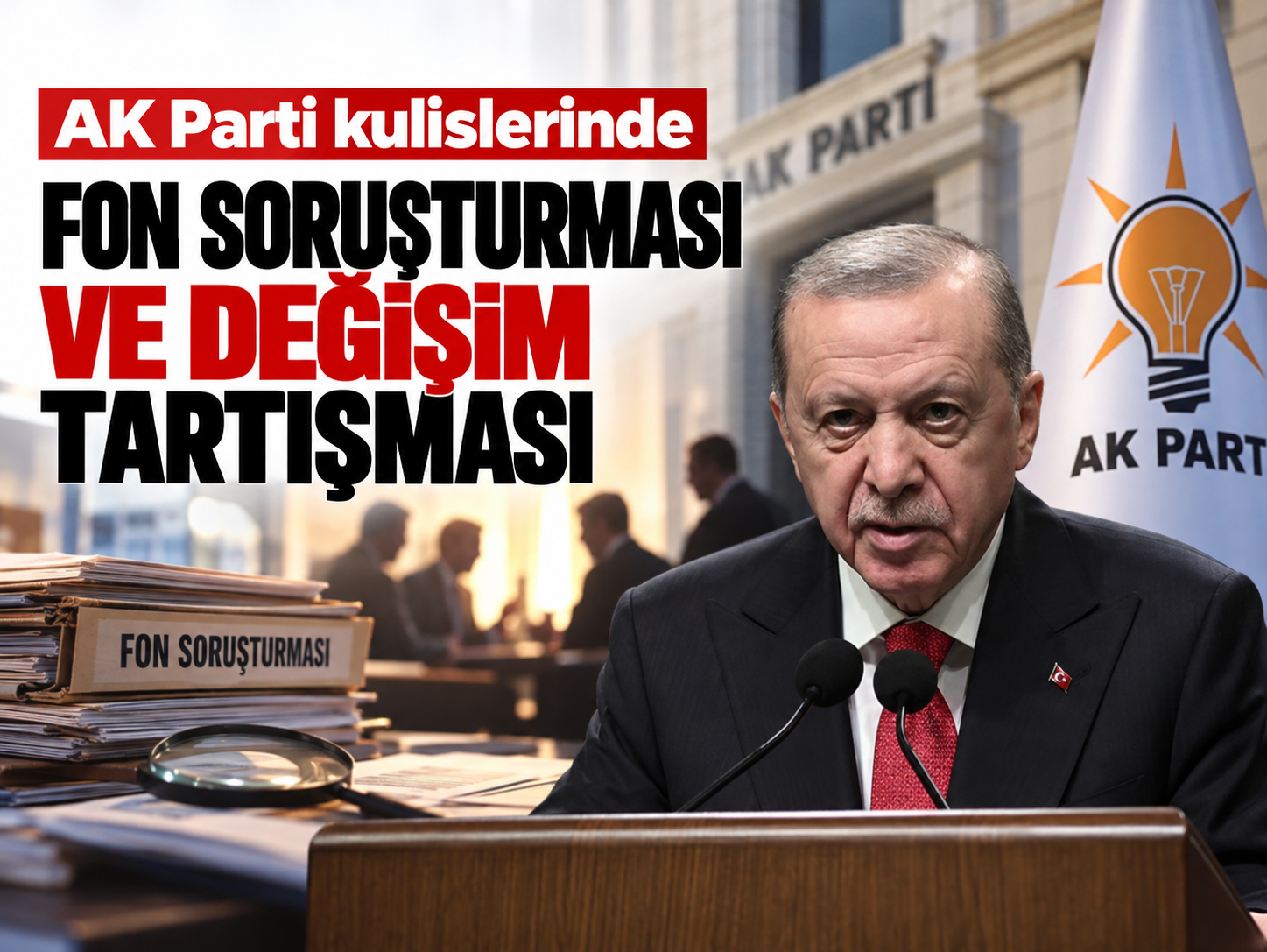 AK Parti kulislerinde fon soruşturması ve değişim tartışması