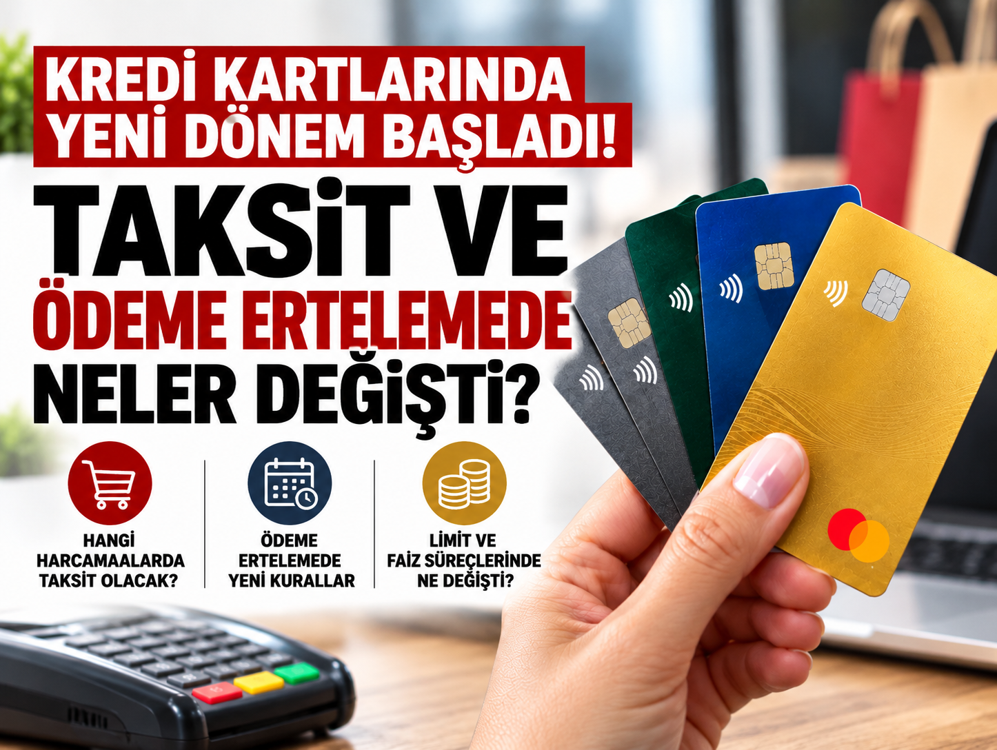 Kredi kartlarında yeni dönem başladı! Taksit ve ödeme ertelemede neler değişti?