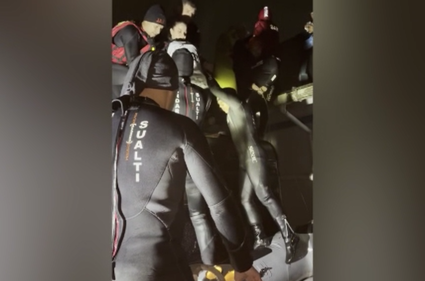 Jandarma İstanbul'da mahsur kalanları böyle kurtardı
