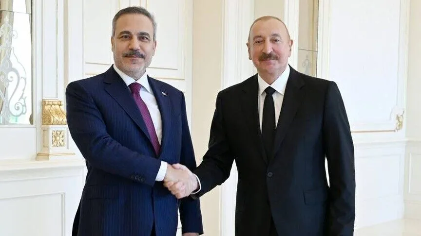 CICA Zirvesi’nde Fidan-Aliyev görüşmesi