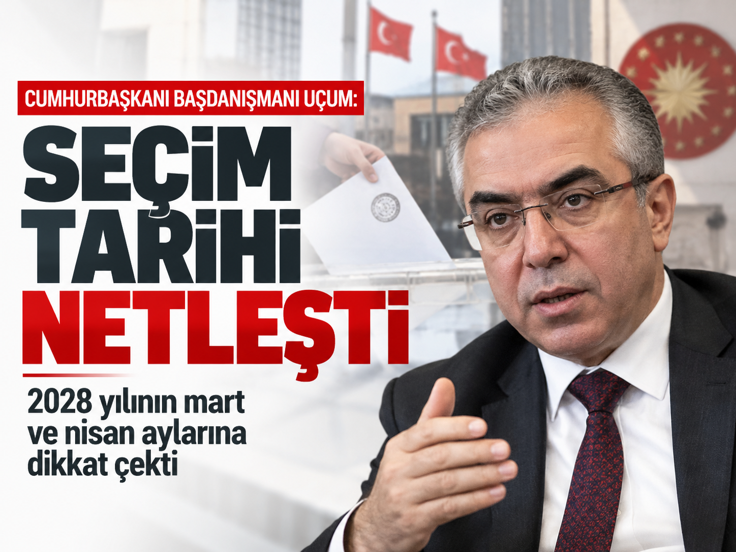 Seçimler ne zaman yapılacak? Mehmet Uçum'dan dikkat çeken açıklama