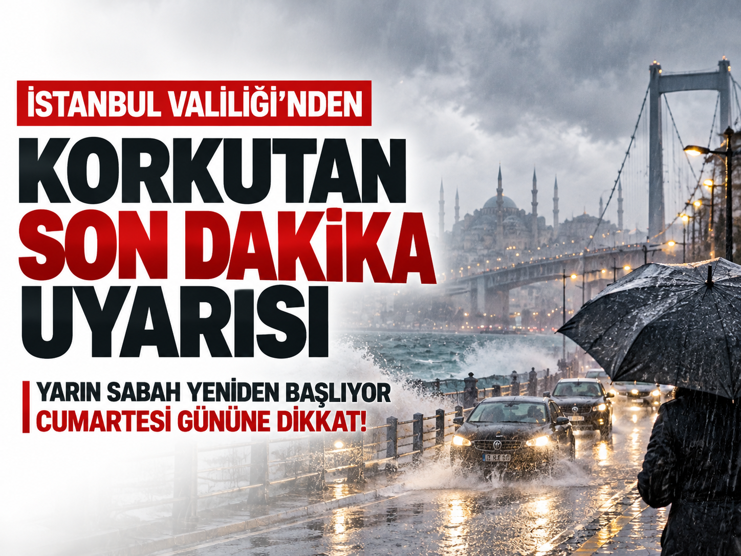İstanbul Valiliği'nden son dakika uyarısı: Yarın yeniden başlıyor