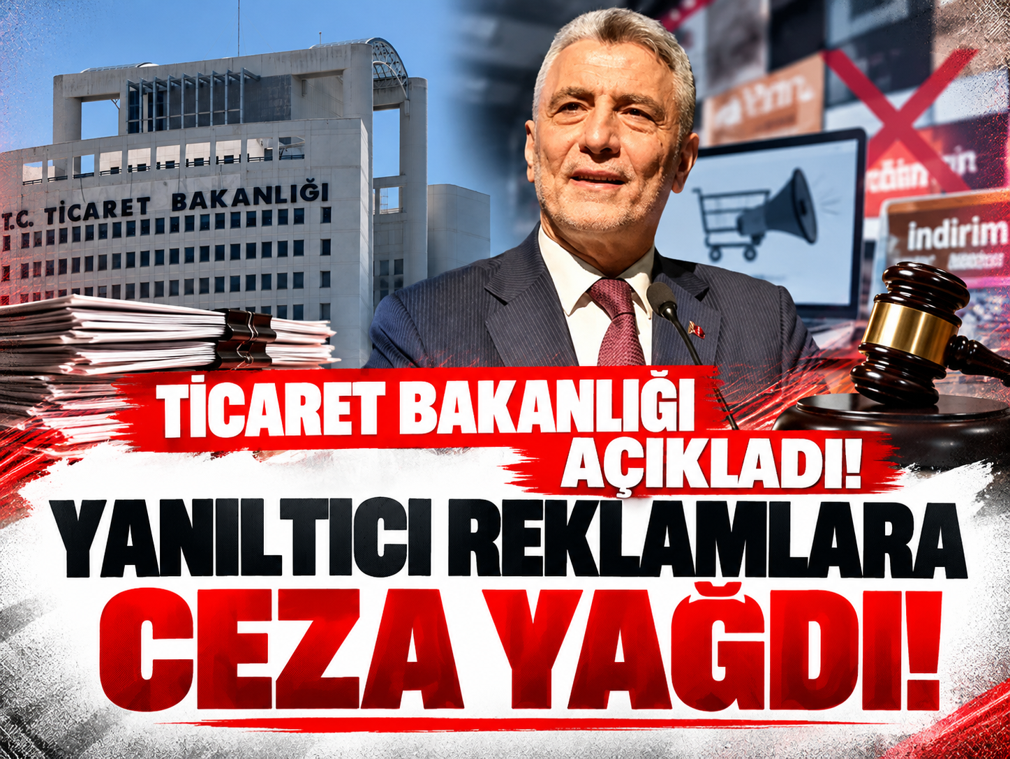 Ticaret Bakanlığı açıkladı! Yanıltıcı reklamlara ceza yağdı