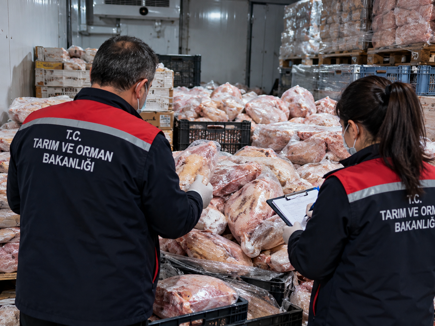 CİMER ihbar etti, depodan 7 ton tarihi geçmiş tavuk eti çıktı!