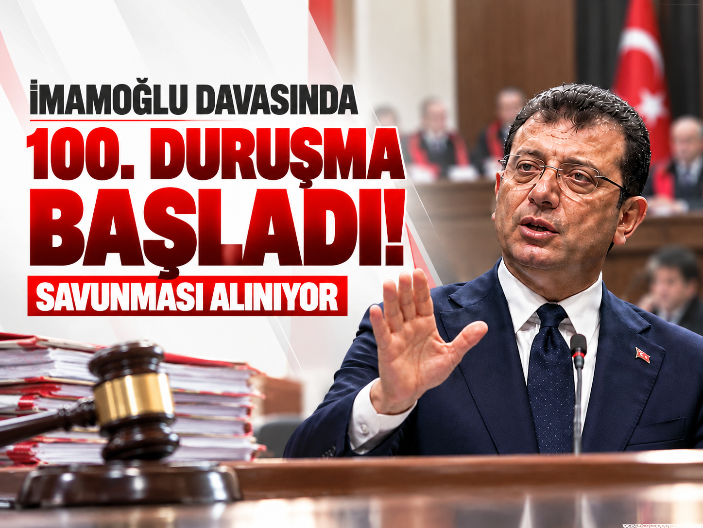 İmamoğlu davasında 100. duruşma başladı! Savunması alınıyor