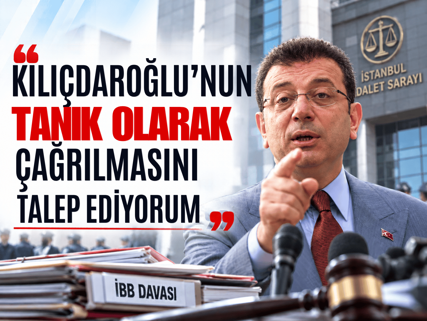 İmamoğlu'nun çapraz sorgusu tamamlandı! Savcı iki isim için tahliye istedi