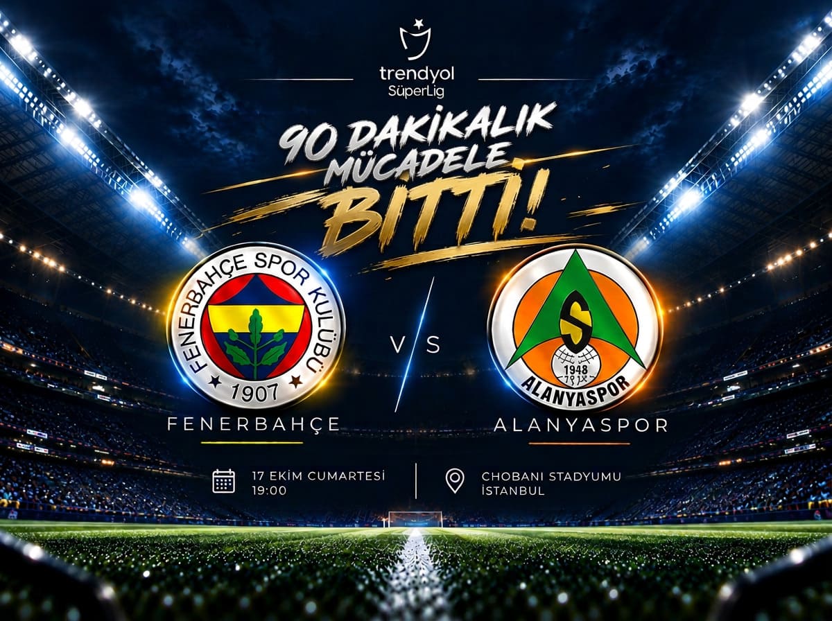 Fenerbahçe seriyi sürdürdü! Alanyaspor karşısında önemli galibiyet