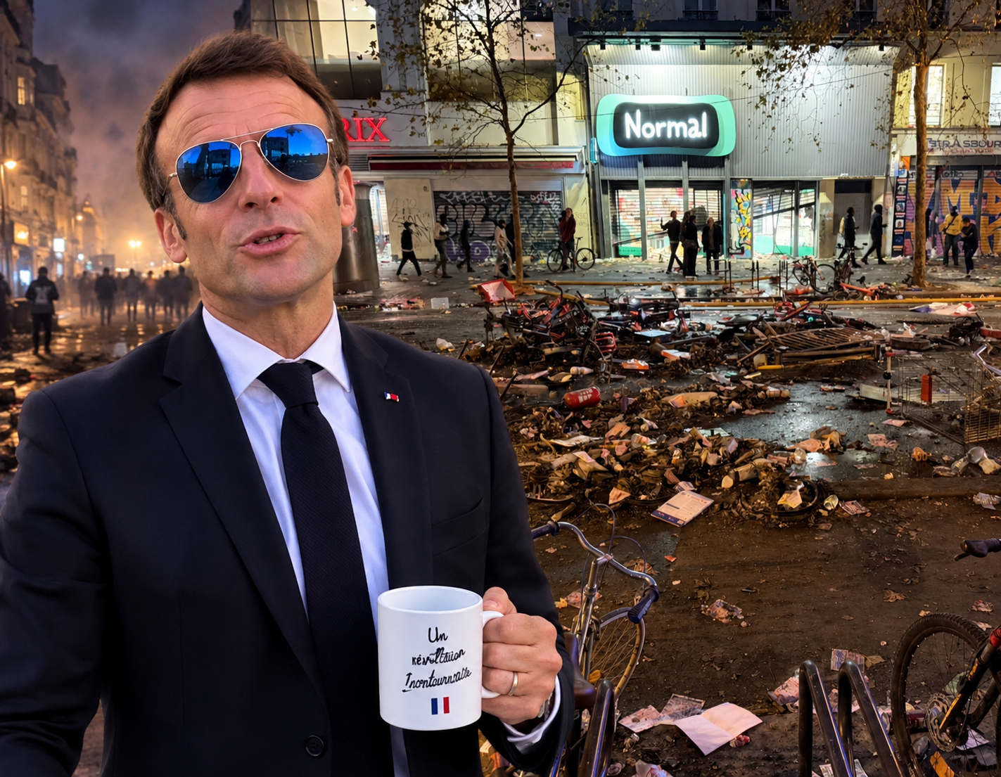 Macron’dan protestolar için sert mesaj: “Bedelini ödeyecekler”