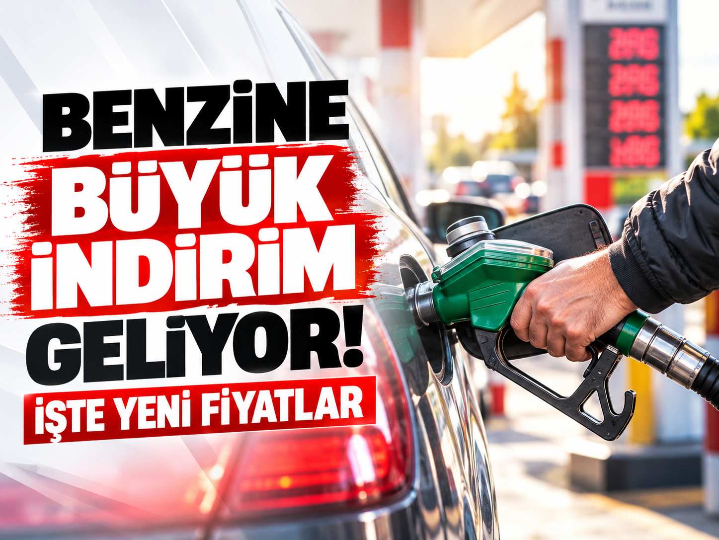 Benzine büyük indirim geliyor! İşte yeni fiyatlar