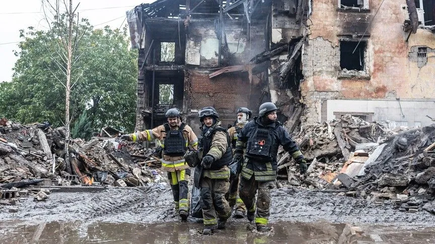 Rusya'dan Kiev'e yoğun saldırı: 1 ölü, 8 yaralı