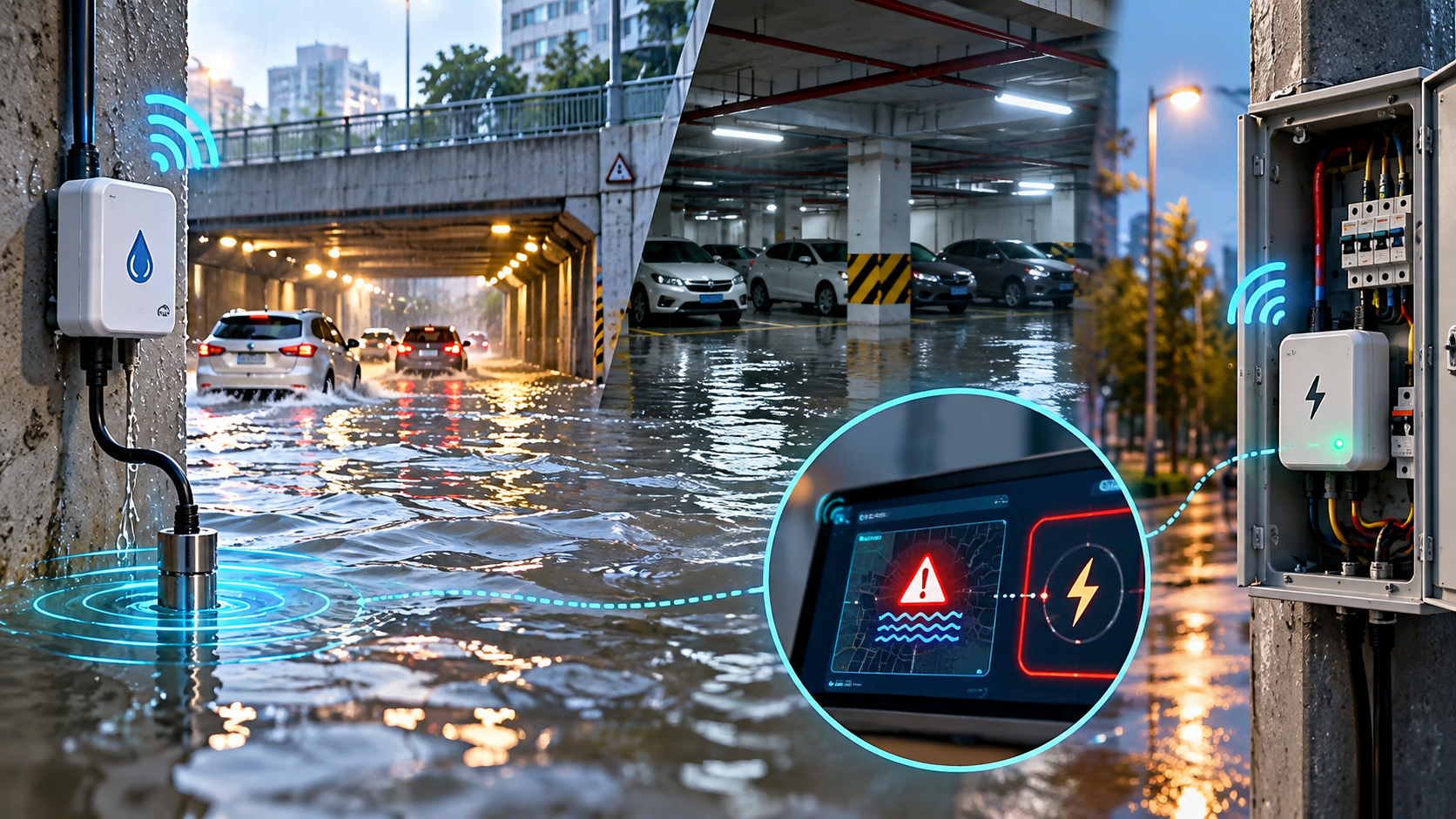 Su baskını ve elektrik kaçağına karşı yerli çözüm!