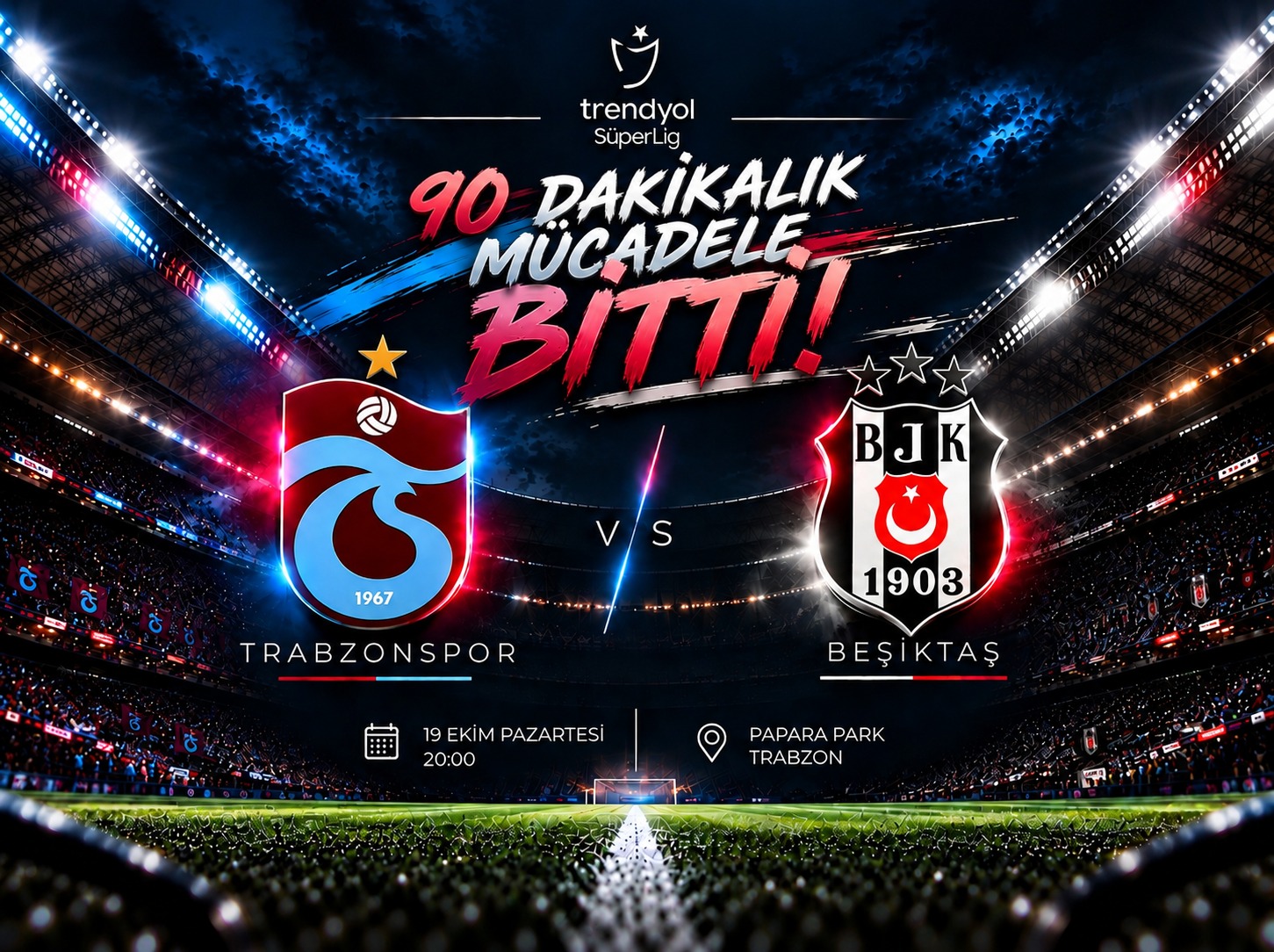 Trabzonspor’dan Beşiktaş karşısında kritik galibiyet