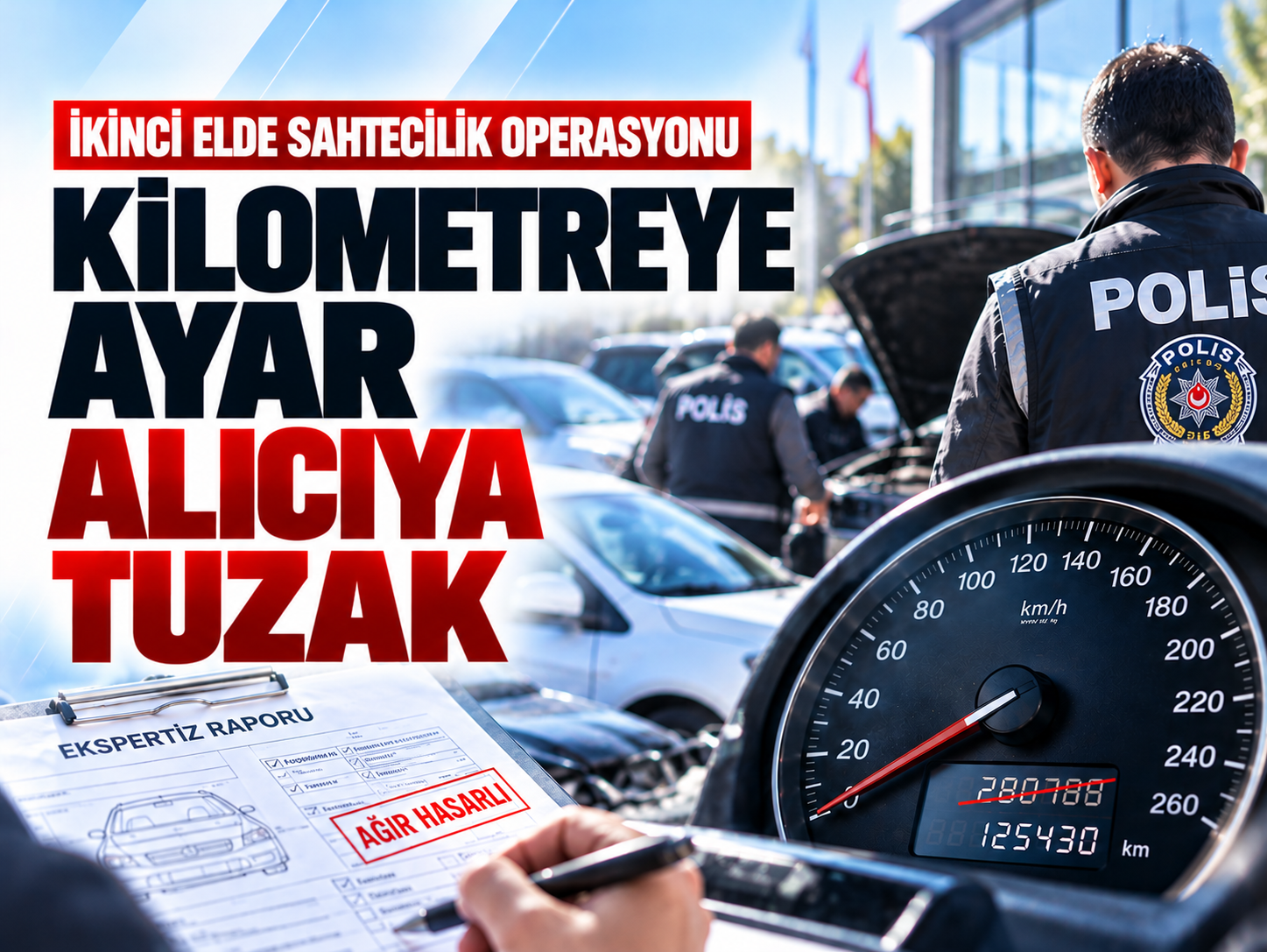 Kilometre başka, ekspertiz başka! İkinci elde büyük tuzak