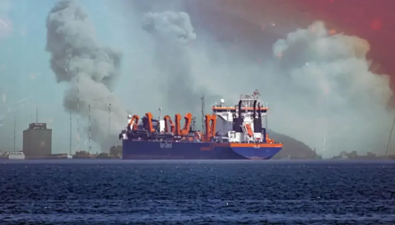 Hürmüz Boğazı'nda patlama! İki petrol tankeri alev aldı