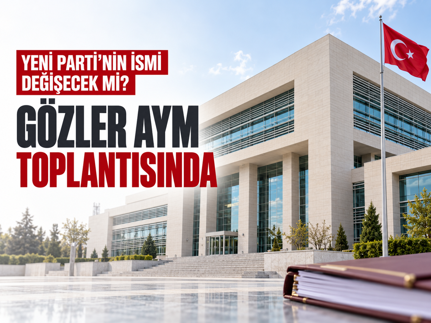 YENİ Parti’nin ismi değişecek mi? Gözler AYM toplantısında