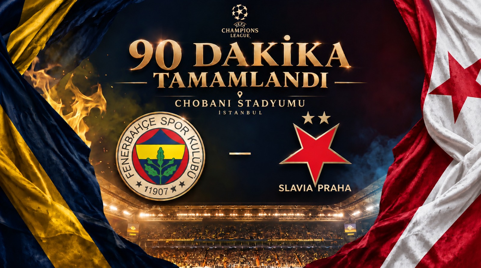 Fenerbahçe son dakikada galibiyeti kaçırdı