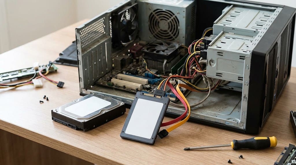 SSD takarak eski bilgisayarı hızlandırabilir misin?