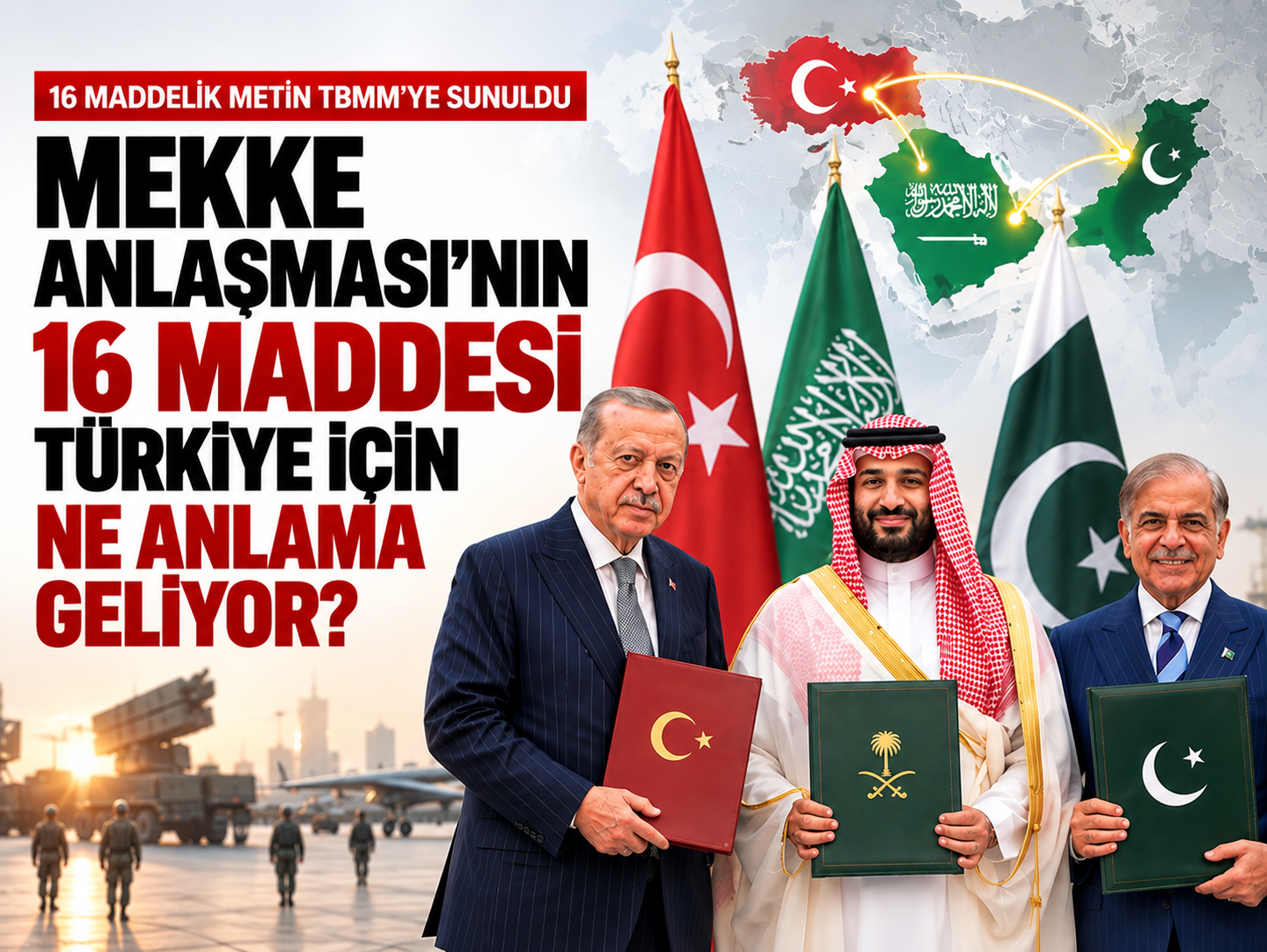 Mekke Anlaşması'nın 16 maddesi Türkiye için ne anlama geliyor?