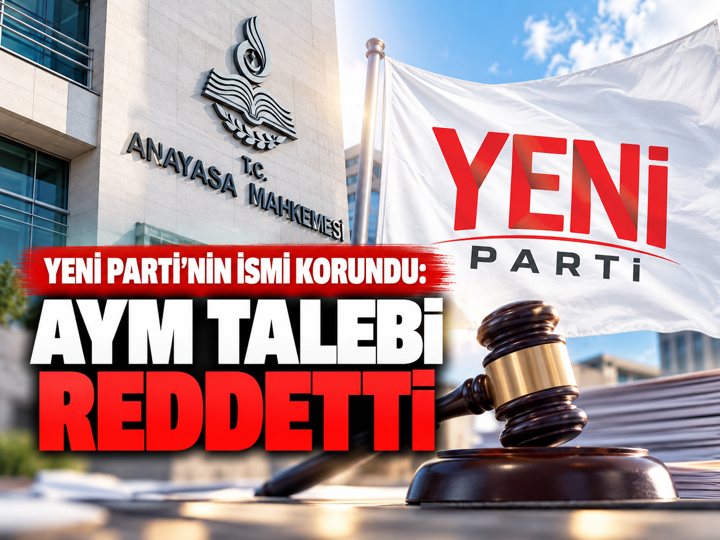 Yeni Parti’nin ismi korundu: AYM talebi reddetti