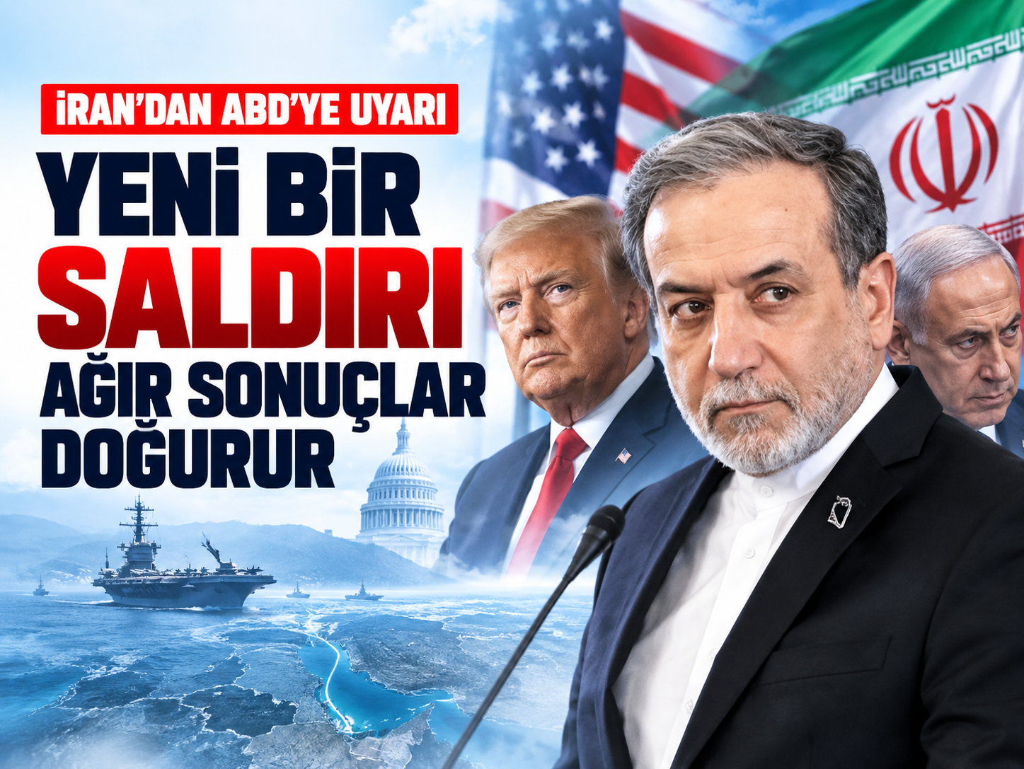 İran'dan ABD'ye tehdit: Yanlışın tekrarı ağır olur