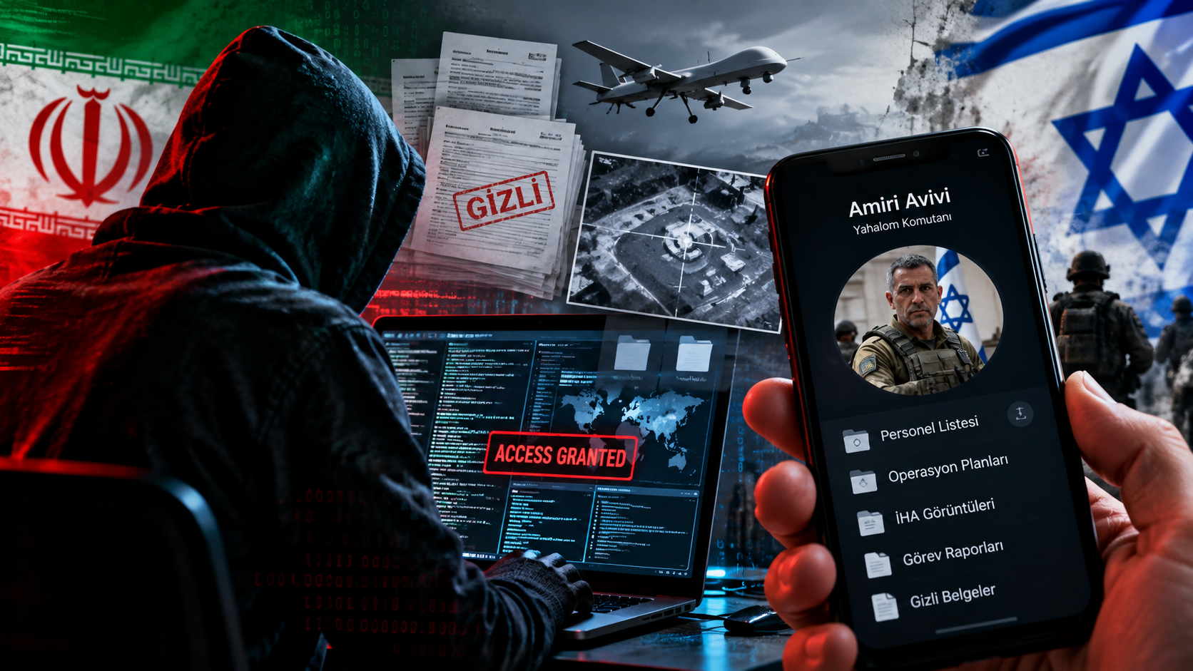İranlı hackerlardan İsrailli komutana siber saldırı iddiası