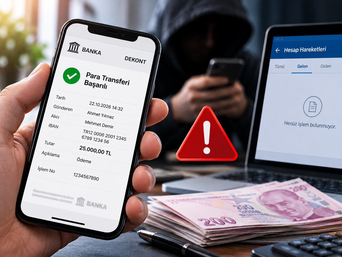 Sahte dekont, WhatsApp ve IBAN tuzakları: Nasıl korunulur?