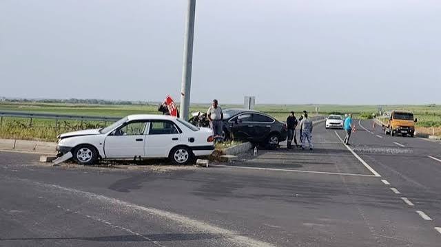 Şarköy'de iki otomobil çarpıştı: Can kaybı var