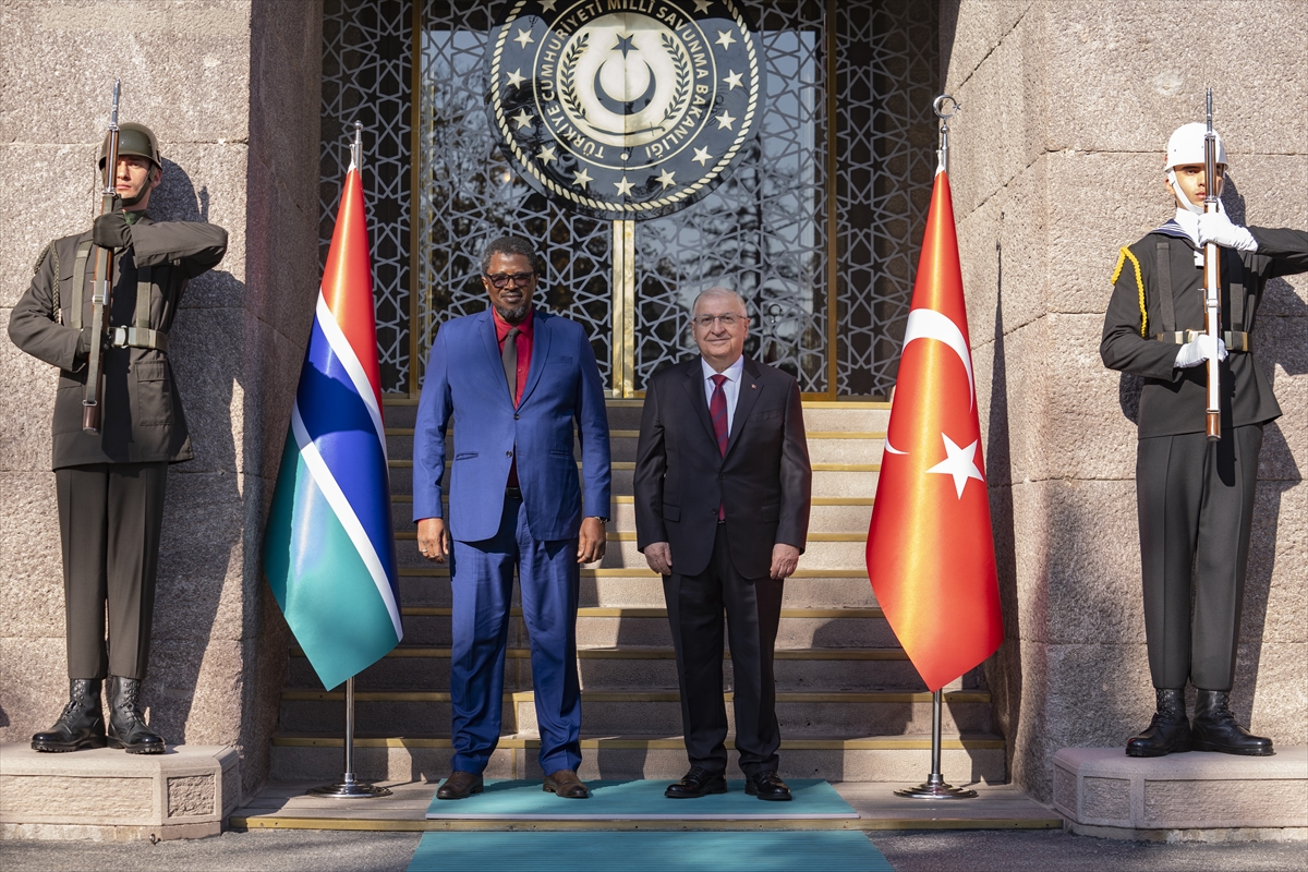 Milli Savunma Bakanlığında Türkiye-Gambiya görüşmesi